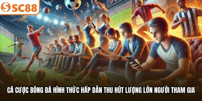 Cá cược bóng đá hình thức hấp dẫn